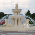 Classic Designs Large Beige Marble outdoor stone fountain for sale